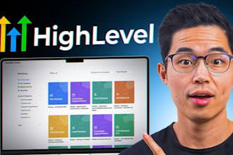 be your gohighlevel expert build website in ghl landing page go highlevel setup