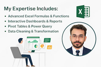 clean, format, and analyze your excel data with dashboards and pivot tables