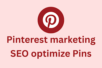 create pins and boards pinterest marketing, SEO optimization