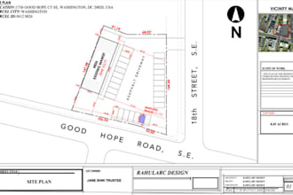 draft architectural site plans, plot plan, site layout  floor plan 2d drawings