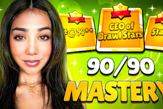 create eye catching irl brawl stars thumbnail in 24 hours