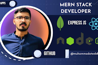 develop web applications as mern stack full stack developer