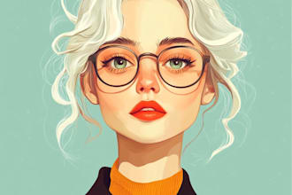 draw people portraits with semi realist style