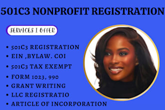 register your nonprofit reinstate 501c3 tax exempt,  bylaws form 990 1023 1023ez