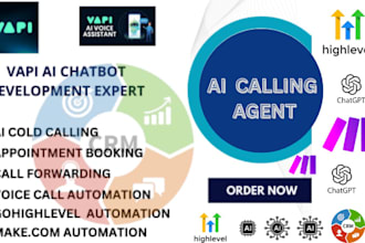 setup ai cold calling agent appointment booking outbound call using vapi twilio
