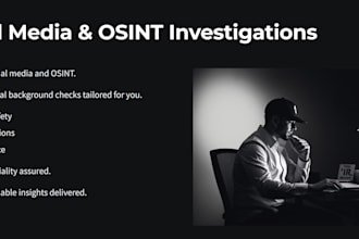 investigate and uncover social media footprints using osint techniques