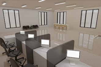interior bank 3d rendering,old house to real estate,3d commercial building,vray