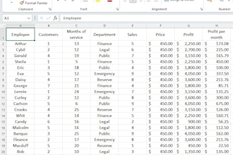 clean, format, merge, split, and excel data