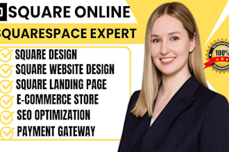 squarespace website design square online store revamp seo squareup design