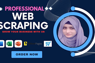do accurate web scraping, data scraping, extraction, mining within 24hours