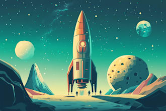 draw concept art, sci fi illustration