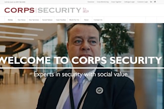 design private security website bodyguard security website secure website