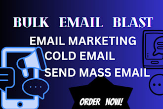 send bulk emails, mass emails, cold emails, mailchimp email marketing, bulk sms