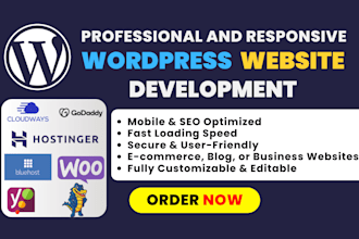 redesign, revamp, rebuild, clone or fix your wordpress website, website redesign