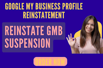 reinstate and fix suspended gmb, fix gmb suspension, gmb reinstate suspended gmb
