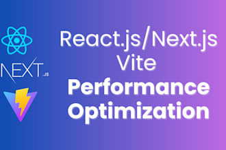 optimize your nextjs, reactjs or vite web app for blazing fast performance