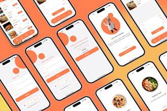 design a stunning UI UX for your food delivery app