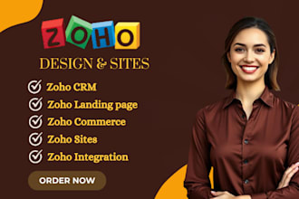 do zoho site zoho website design zoho landing page zoho commerce zoho crm expert