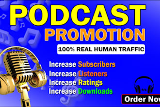 create music ads campaign for spotify, itunes, icloud, podcast music promotion
