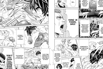 draw  a webtoon manga page anime story art comic character illustration
