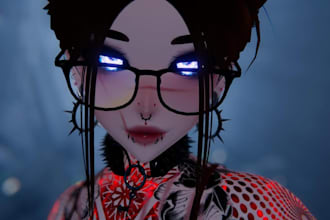 edit retexture upload vrchat avatar, vr character, vrc 3d model, unity