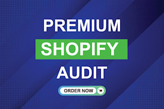 audit your shopify store and uncover ways to increase sales