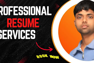 create a professional resume and modern CV design