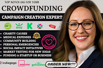 do crowdfunding campaign creation promotion on kickstarter indiegogo gofundme