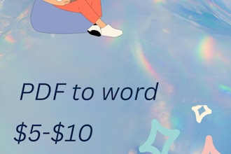 type scanned documents, images, or pdfs into word or text format