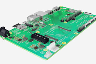 create pcb circuit board design electronics circuit layout schematic pcb design