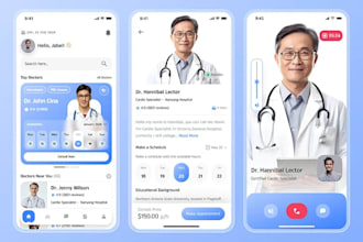 develop hippa complaint ai healthcare telemedicine app, patient app, doctor app