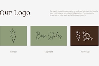 design minimalist brand guideline for your etsy shop, etsy logo, banner in canva