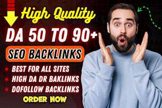 high da contextual dofollow SEO backlinks with white hat link building service