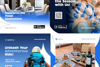 create social media flyer for facebook and instagram ads