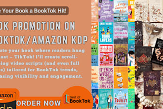 be your ebook, amazon kdp book writer, booktok, romancebook writer, tiktok video