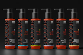design minimal, modern and luxury packaging or label