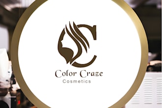 do elegant fashion beauty cosmetic skin care spa and salon logo for unique brand