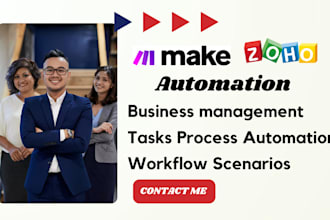 setup zoho recruit dashboard, zoho crm api integration, make com zoho automation