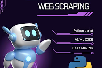 build python bots, web scrapers, ai automation tools