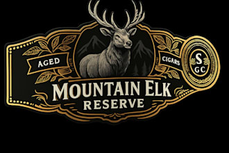 do cigar label design with unlimited revision