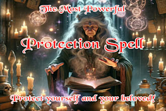 do extra strong karma removal spell, overcoming bad visions, fear, protect spell