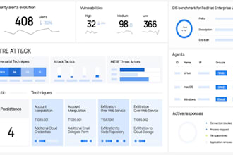 deploy and configure wazuh with suricata, grafana, siem, elasticsearch