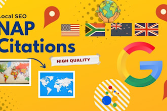 do high authority nap citations, local business listings, local SEO