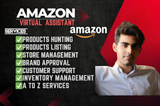 be your amazon fbm and fba and walmart virtual assistant
