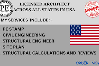 licensed architect structural engineer pe stamp in arkansas missouri oregon