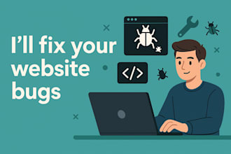 do website bug fixing PHP, mysql, HTML, CSS and javascript