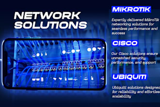 expert cisco, mikrotik, and ubiquiti networking solutions