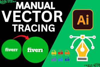 do manual vector tracing