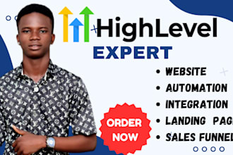 build your gohighlevel landing page gohighlevel  sales funnel go high level