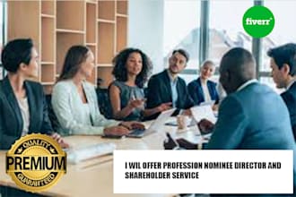 offer and provide professional nominee director and shareholder services